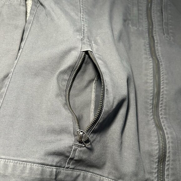 Kuhl Double Kross Jacket Mens M Medium Gray Lightweight Hiking Canvas Faded - Picture 7 of 16